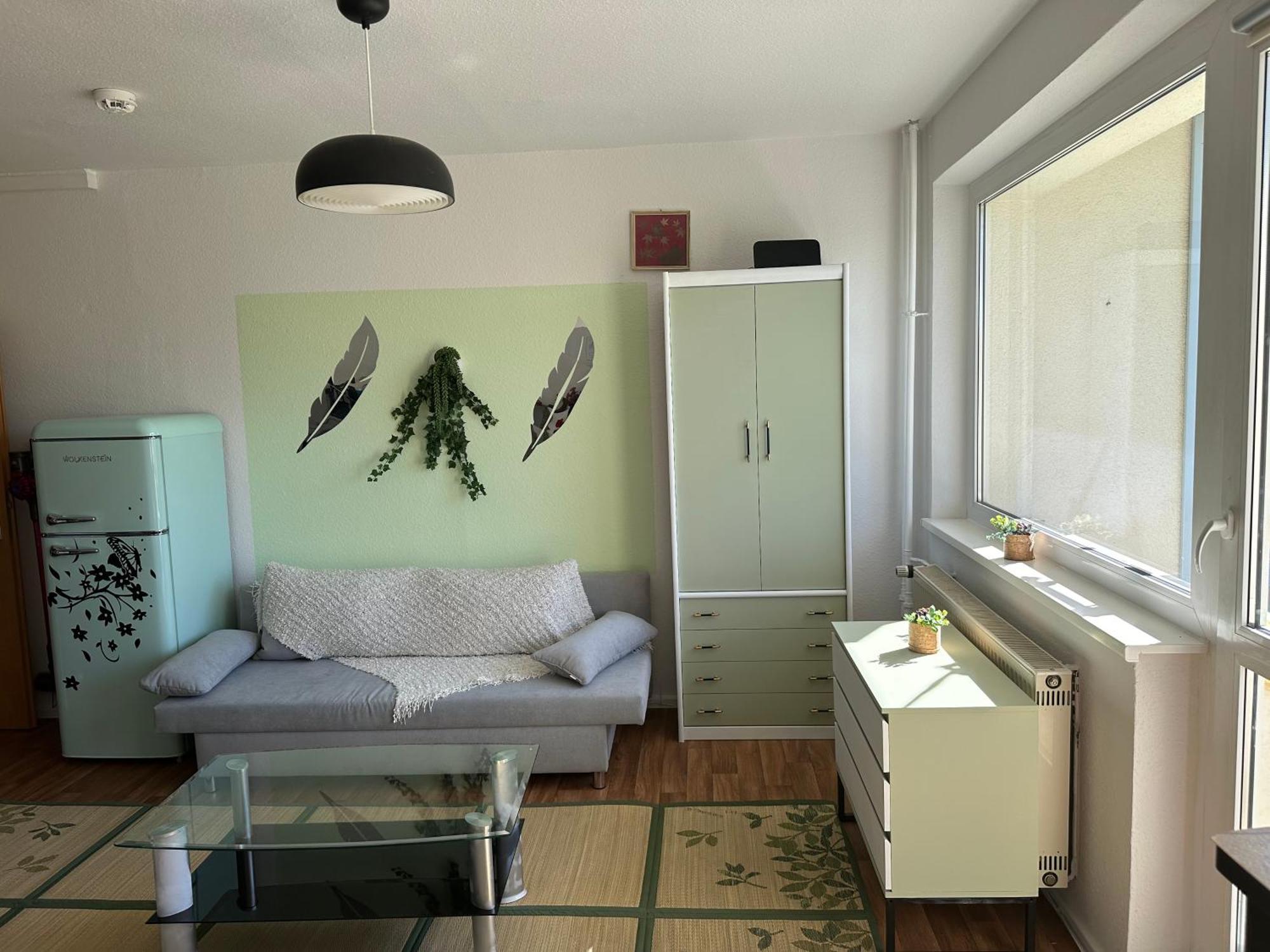 Ruhige Sonnige 1,5 Zimmer Wohnung Ерфурт Екстериор снимка